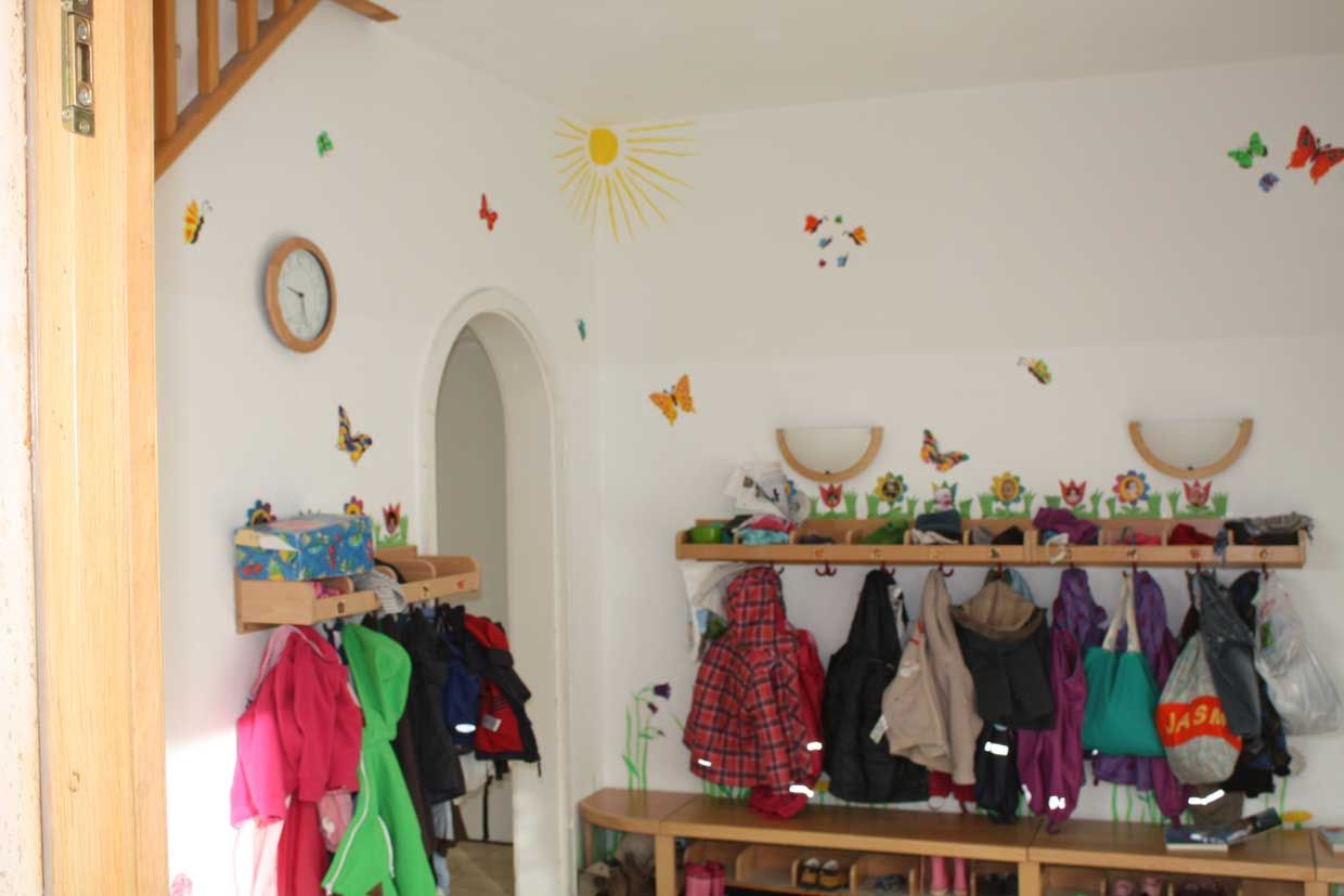 Kindergarten Garderobe